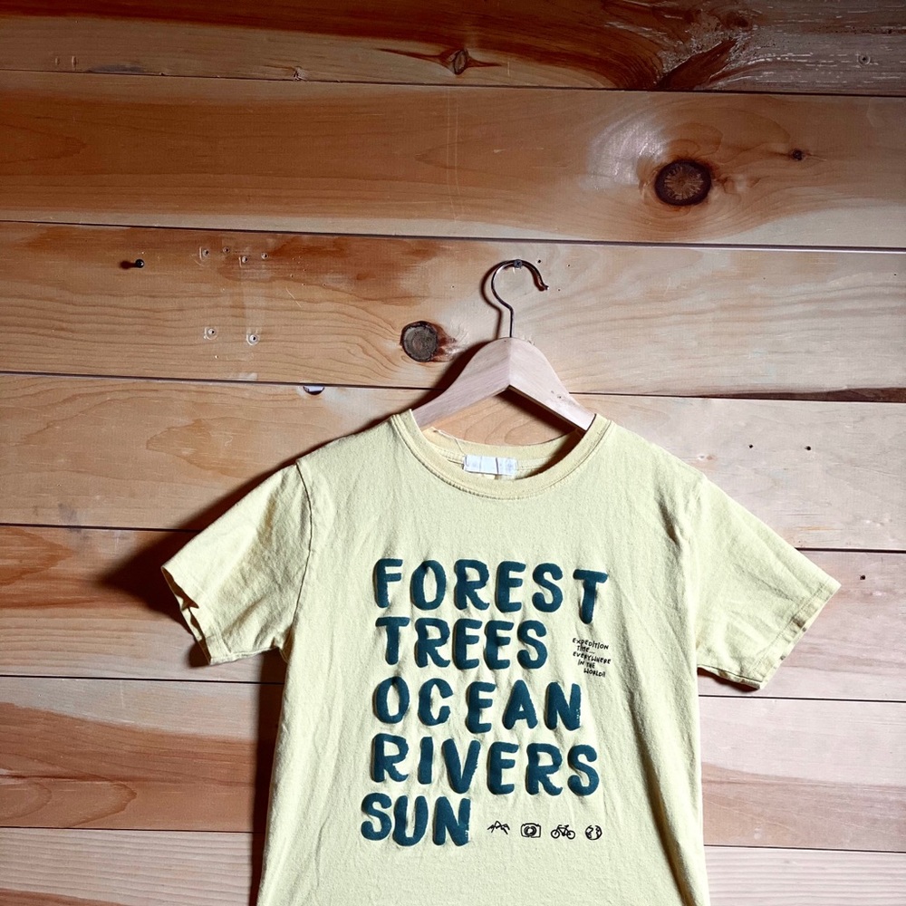 Yellow t-shirt